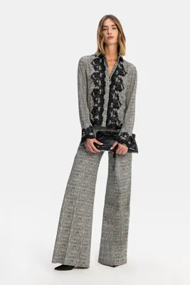 Ermanno Scervino DESENLİ BOL PAÇA PANTOLON