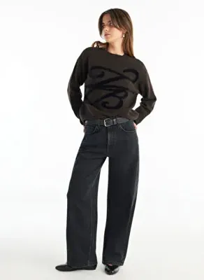 Ted Baker Siyah Kadın Pamuklu Pantolon TBWRDN1035-1
