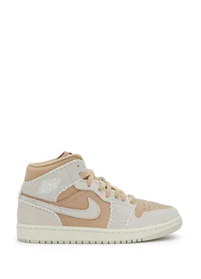 Nike Air Jordan 1 Kahverengi Kadın Deri Sneaker