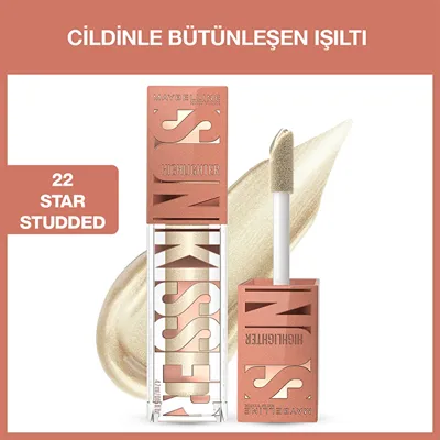 Maybelline New York Sunkisser Likit Aydınlatıcı Highlighter 22 Star Studded