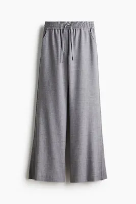 H&M Büzgü Bağlı Bol Paça Pantolon