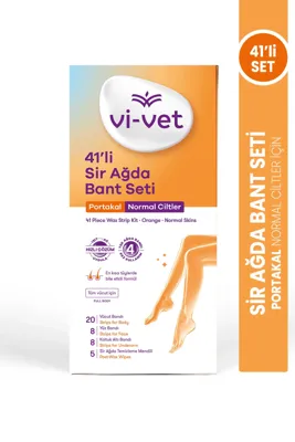 Vi-vet Ağda Bandı Vücut 41li Portakal
