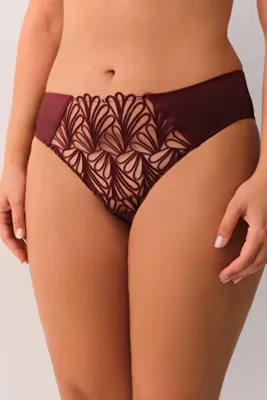 SUWEN Dark Temptation Dantelli Slip Külot