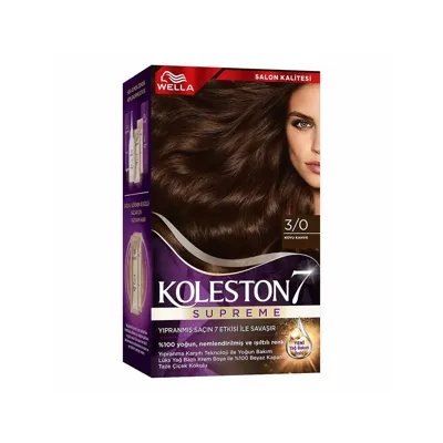 KOLESTON Intense 3/0 Koyu Kahve