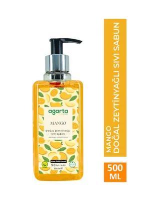 Doğal 500 Ml Mango Sıvı Sabun