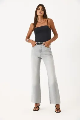 Vena Kadın Wanda Grey Wide Leg Jean Pantolon - Grey