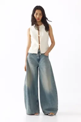 H&M Barrel High Waist Jeans