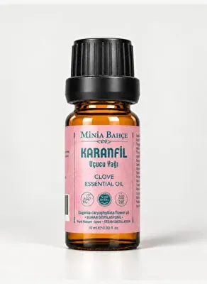 Minia Bahçe Karanfil Uçucu Yağı – 10 ml | Saf ve Katkısız Bitkisel Uçucu Yağ