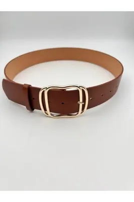 Mynoa Çift Tokalı Kadın Kemeri Ceket Kemeri,Pantalon Kemeri Elbise Kemeri.