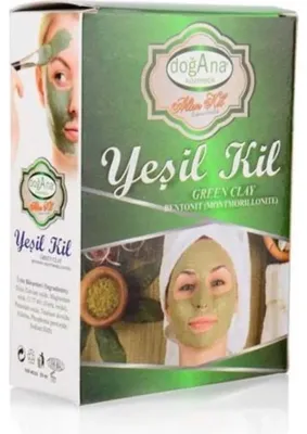 MidasTech Yeşil Kil Öğütülmüş Doğal Saf Naturel 250 gr Mudanis Nemere
