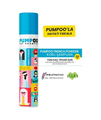 Pumpoo French Powder Kuru Şampuan 200 ML