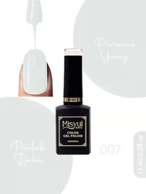 Misyul UV Led Kalıcı Oje Nail Art 15 ml 007