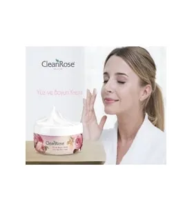 Clean Rose Yüz ve Boyun Kremi 125 Ml