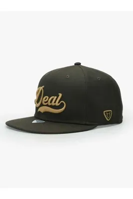 RustandRich Kadın Erkek Haki Snapback Şapka Deal