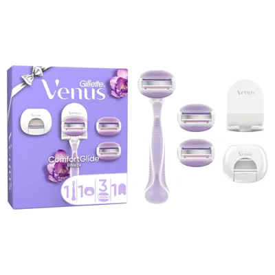 Gillette Venus ComfortGlide Breeze Kadın Tıraş Bıçağı, 3 Yedek Tıraş Bıçakları
