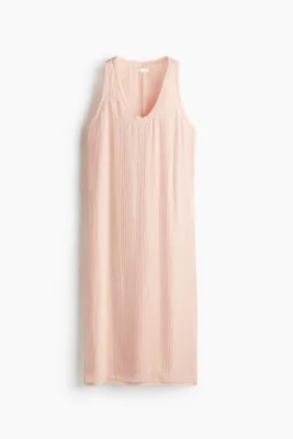H&M Suni Elmas İşlemeli Şifon Elbise