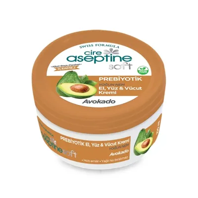 Cire Aseptine Soft Prebiyotik Avokado Özlü Krem 30 ml