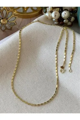 XUPING JEWELRY Xuping 14K Ezme Pul Zincir Kolye