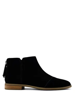 Toms Rylie Ankle Siyah Süet Kadın Bot