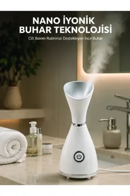 Clevora Ev Tipi Nano Yüz Buhar Makinesi İnce Buhar Teknolojisi