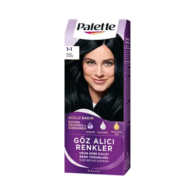 Palette Göz Alıcı Renkler 1-1 Gece Mavisi