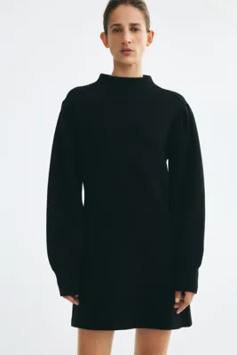 H&M Viskoz Karışımlı Triko Elbise