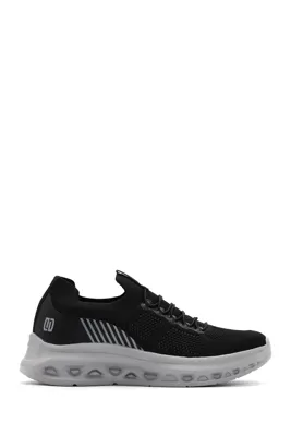 Derimod Erkek Siyah Kalın Tabanlı Sneaker