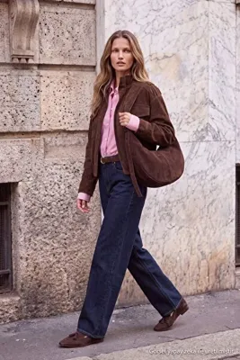 TRENDYOLMİLLA Wardrobe Essentials Koyu Mavi %100 Pamuk Yüksek Bel Straight Boru Paça Jeans TWOAW27JE00093