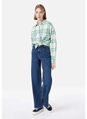 Colins 970 Berry Regular Fit   Kadın Denim Jean Pantolon