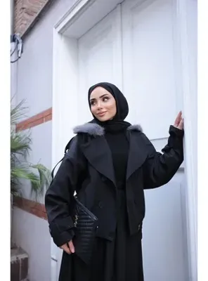 Bwest TRENÇKOT - SİYAH