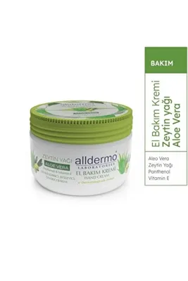 Alldermo El Vucut Bakım Kremı Aloe Vera Zeytınyagı 250 Ml