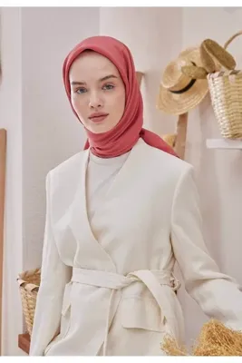 Fresh Scarfs Pamuk İpek Eşarp Rose
