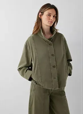 Mavi Yeşil Kadın Ceket M1110922-71545