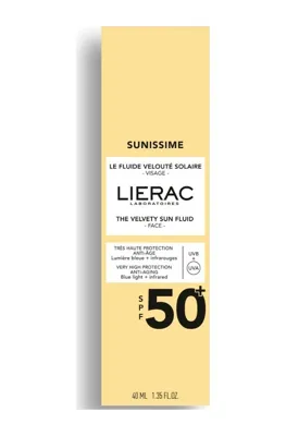 Lierac Sunıssıme The Sun Velvety Fluid SPF50+ 40 ml – Yüksek Korumalı Yüz Güneş Kremi
