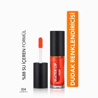 Flormar Water Lip Stain 004 Orange Juice