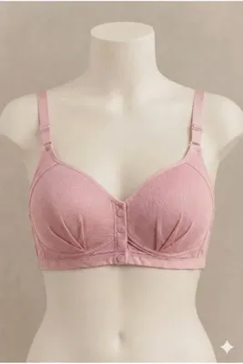 Moda Önden Çıtçıtlı (Düğmeli) Fileli Sütyen