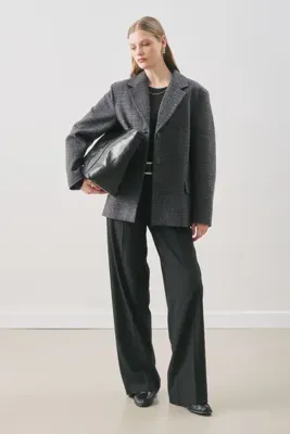 Manuka NORRIS YÜN BLAZER CEKET GREY CHECK