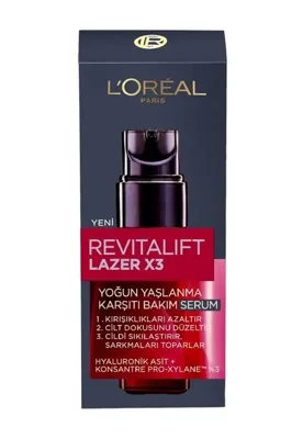 L'Oréal Paris L'Oreal Paris Revitalift Lazer X3 Yoğun ve   Serum 30 ML