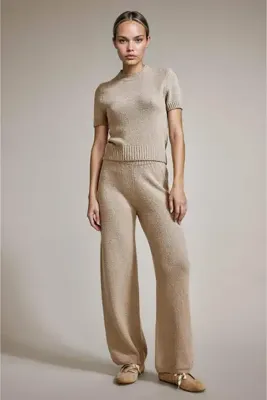 Defacto Relaxed Fit Triko Normal Bel Düz Paça Pantolon G2871AX25AU