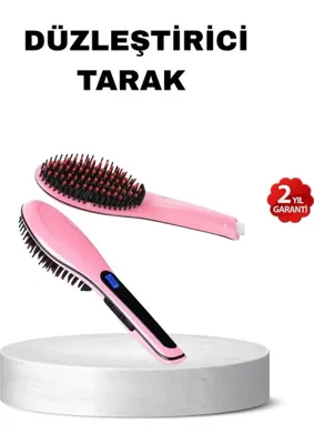 Sovrent Dijital Ekranlı Seramik Saç Düzleştirici Tarak – 5 Kademeli Isı Ayarı, Iyon Kontrollü