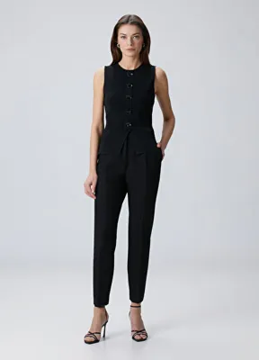 Beymen Collection Siyah Cigarette Pantolon