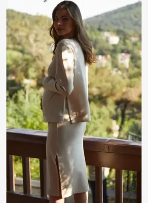 Style The Bump Keep-may Pencereli Sweat - Etek Takımı
