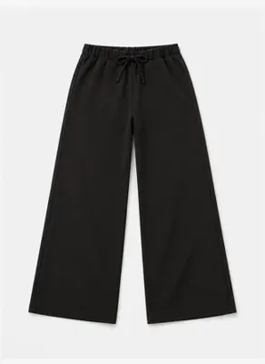 Xint Kahverengi Oversize %100 Pamuk Sweat Pantolon