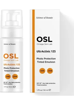 Osl Omega Skin Lab Ultractinic 125 Photo Protection Tinted Emulsion 50 ml