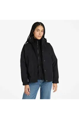 Timberland Winnick Su Geçirmez 3in1 Fleece Kadın Siyah Ceket