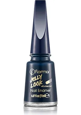 MUJGAN Flormar Oje - Jelly Look Nail Enamel JL18 Ocean Blue 8690604282128
