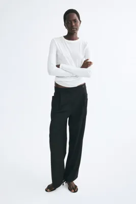 H&M Geniş Şık Pantolon