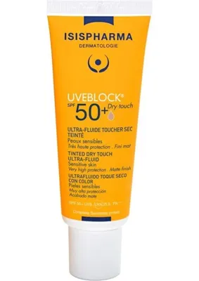 ISIS PHARMA Uveblock Spf 50+ Dry Touch Medium Tinted 40ML