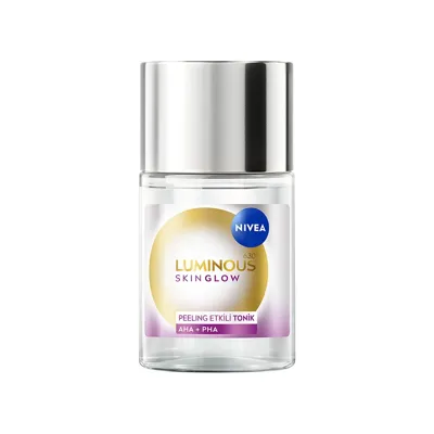 NIVEA Nivea Luminous630 Skin Glow Peeling Etkili Tonik 100 ml