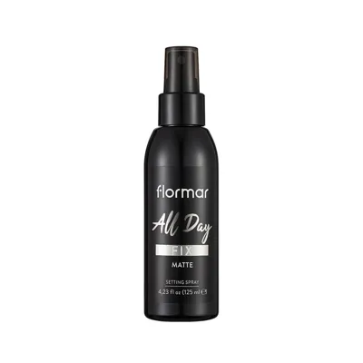 Flormar All Day Fix Mat Bitişli Makyaj Sabitleme Spreyi 125 ml